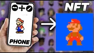 Pixel NFT | How to create a NFT for FREE | like Mario Artwork? #topnft #mario #nft #nftmaker#freenft