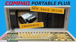 Как я восстановил неисправный жесткий диск Rodime MFM 1983 года (COMPAQ PORTABLE PLUS &mdash; Часть II)