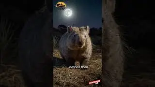 Wombat  The Australian Burrow Master! #wombat #animalfacts