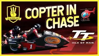 COPTER IN CHASE 🚁 After Dave Molyneux & Rick Long in spectacular aerial footage.