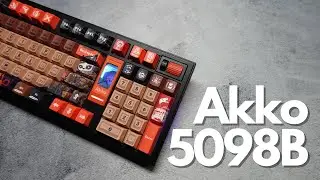Compact Keyboard with a Screen! - Akko 5098B Wasteland Survival Unboxing & Review