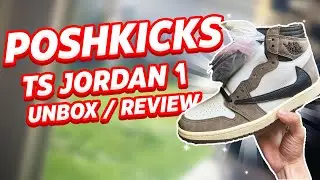 TRAVIS SCOTT JORDAN 1 | POSHKICKS | UNBOX / REVIEW |