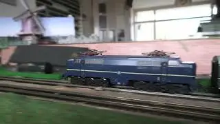 The winter 1963 Holland-Scandinavian Express departing from Amsterdam and Hoek van Holland