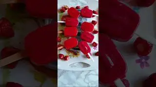 How To Make Homemade Strawberry Popsicles (Healthy Recipe)