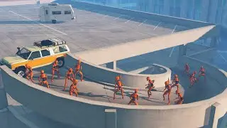 West Coast Survival &ndash; Crash Test Zombies &ndash; BeamNG Drive | Demolition Republic