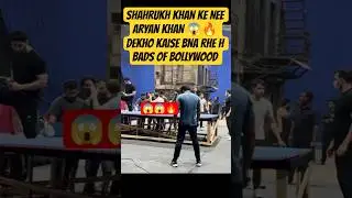 SHAHRUKH KHAN & ARYAN KHAN BEHIND THE SCENES SHOOTING 🔥😱📷 THE BADS OF BOLLYWOOD SERIES #shorts