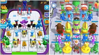 Color Friends Monster Battle Vs Unify Master: Blue Monster Max Level Gameplay