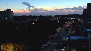 Eclipse 2017 over Uptown Greenwood SC