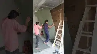Mdf wall paneling | Mdf sheet fixing | interior designing | furniture work #mdf #mdfsheet #furniture