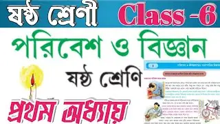 class 6 poribesh biggan (পরিবেশ ও বিজ্ঞান) question chapter 1 in bengali