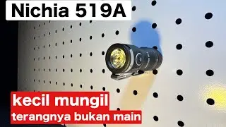 LED Nichia 519A di Senter EDC Mini terang Sofirn SC13