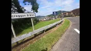 Cycling Kilcreggan to Coulport the Naval Base on a lovely Summer Day in Scotland Argyll G84 lovely.