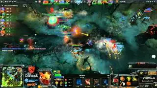 Virtus Pro vs Fnatic EU Game 1 - The Defense 3 DOTA 2 Grand Final - TobiWan & Synd