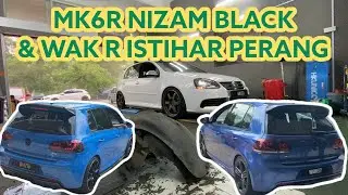 GOLF R32 vs GOLF MK6R WAK R & NIZAM BLACK - DAUN PISANG BARU GENG .