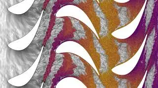 High order Large Eddy Simulation of rotor-stator interaction