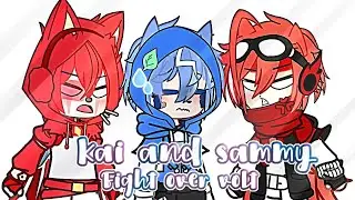 ➤; Kai and Sammy Fight over Volt||Gacha MiniForce Au||↶