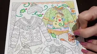ASMR Creative Christmas Coloring Book 58
