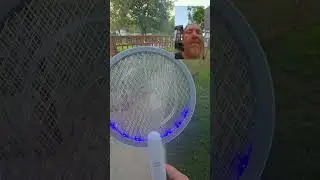Portable Fly Swatter Bug Zapper, Rechargeable, satisfying to use #palone #bugzapper