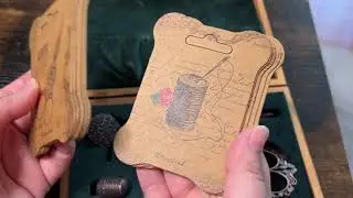 Vintage Victorian Needlework Embroidery Scissors Kit