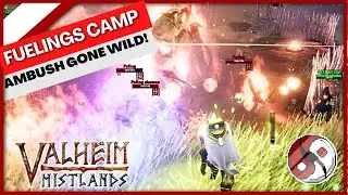 EPIC Valheim Raid Gone Wrong! Goblin Horde Attacks! Can We Survive?
