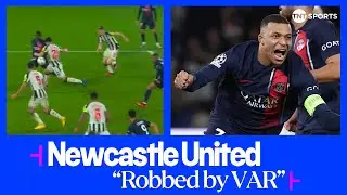 CONTROVERSIAL PENALTY DECISION! 😲😬 | Kylian Mbapp&eacute; RESCUES PSG with late penalty against Newcastle 😩