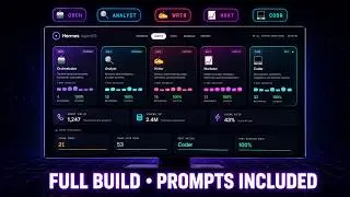 Build Hermes AgentOS: 5 Agents Discord Crew & Live Mission Control Dashboard