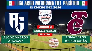 ⚾️Algodoneros vs Tomateros⚾️Donde Verlo EN VIVO|Liga ARCO Mexicana 2025-2026 Semifinal