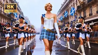 Epic Scottish Women with Bagpipes | Bagpipe Music | March of the Highlands and Celtic Spirit