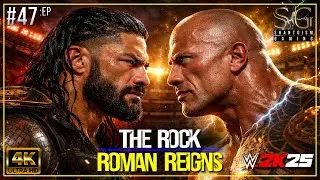 The Rock vs Roman Reigns &ndash; Tribal Chief vs Final Boss | WWE 2K25 WrestleMania Dream Match