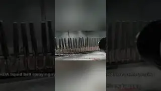 HDA 60 bell gun spraying liquid electrostatic spraying | hdaspraygun.com