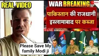 David Warner request modi ji to help him and his family members in pakistan #ipl2025 #viralvideo