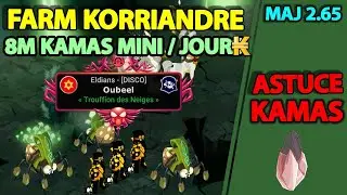 Dofus maroc  farm donjon korriandre  | astuce kamas | cra stuff low cost ( maj 2.65 )