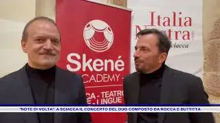 NOTE DI VOLTA  A SCIACCA IL CONCERTO DEL DUO COMPOSTO DA ROCCA E BUTTITTA