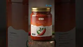 Stunning Chili Sauce Label Design Creative Packaging Reveal #labeldesign #packagingdesign #shorts