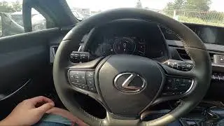 How to Find Odometer on Speedometer Display in Lexus UX 240h ( 2018 &ndash; now )