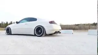 2003 Infiniti G35 Coupe on Work VS-MX Wheels