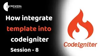 Creating Template in Codeigniter 3 Using Bootstrap Theme - Template Integration using Codeigniter