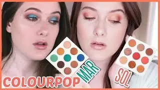 COLOURPOP SOL & MAR | SWATCHES + TUTORIAL + REVIEW || Lizabeth Moore