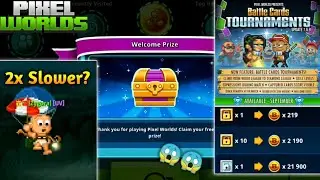 New Items & Battle Card Tournament Update! | Pixel Worlds