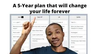 A 5-Year plan that will change your life forever