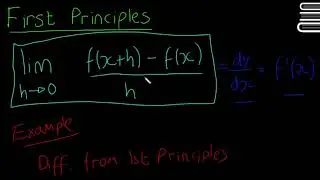 Leaving Cert Maths - Calculus 4 - Differentiation from First Principles
