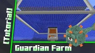 Easy Guardian Farm (16000 Items/h) [Tutorial] Minecraft 1.10