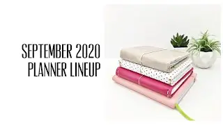 September 2020 Planner Lineup