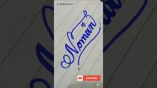 Comment your name for next #noman  #nameart #trendingcalligraphy #cursivehandwriting #art #ytshorts