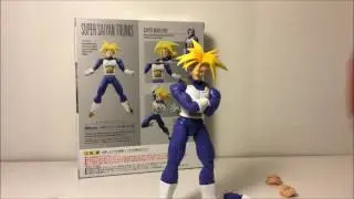 SH Figuarts Super Saiyan Trunks Action Figure Review Bandai SHF Dragonball Z DBZ