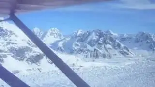 Flying over Alaska & Mt McKinley