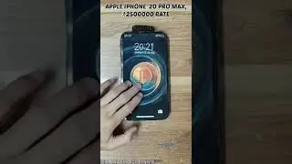 APPLE IPHONE 20 PRO MAX, ₹250000 RATE, 302  MP REAR CAMERA, A20 BIONIC CHIP #SHORTS