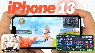 iPhone 13 Wuthering Waves Gaming Review Update | FPS & Battery Drain test