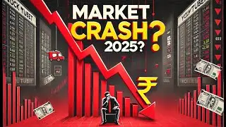 Indian Stock Market Crash 2025? | FII Data, Nifty Target, INR/USD,  Market Outlook | Should You Buy?