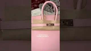 Hermes birkin 25 swift leather rose sakura rosegold hardware #bag #hermes